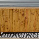 natural pine enfilade