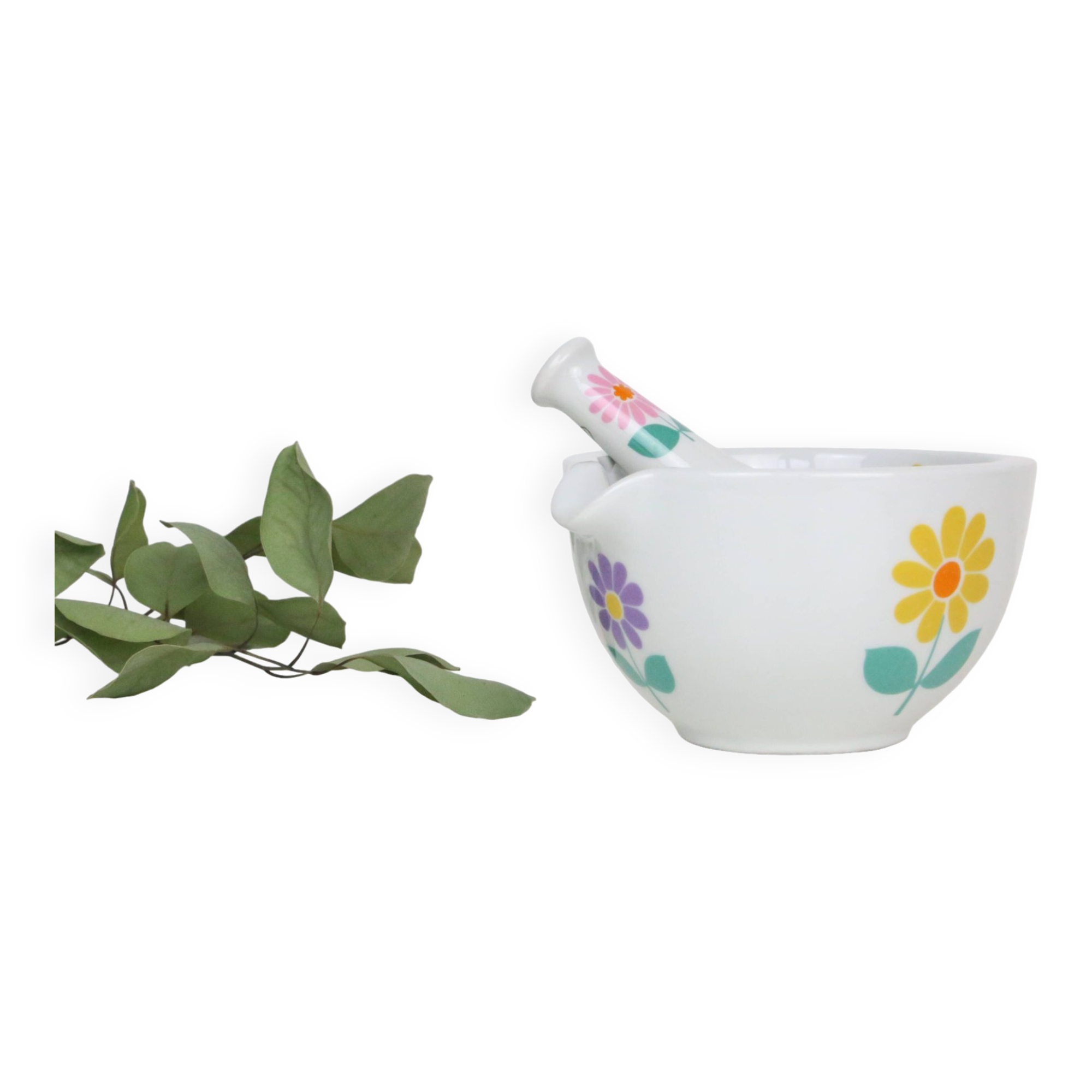 Roland Freyry porcelain mortar, 1970