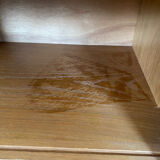Oak buffet enfilade