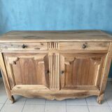 Low walnut sideboard
