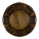 “Lazy Susan” serving tray, 1960