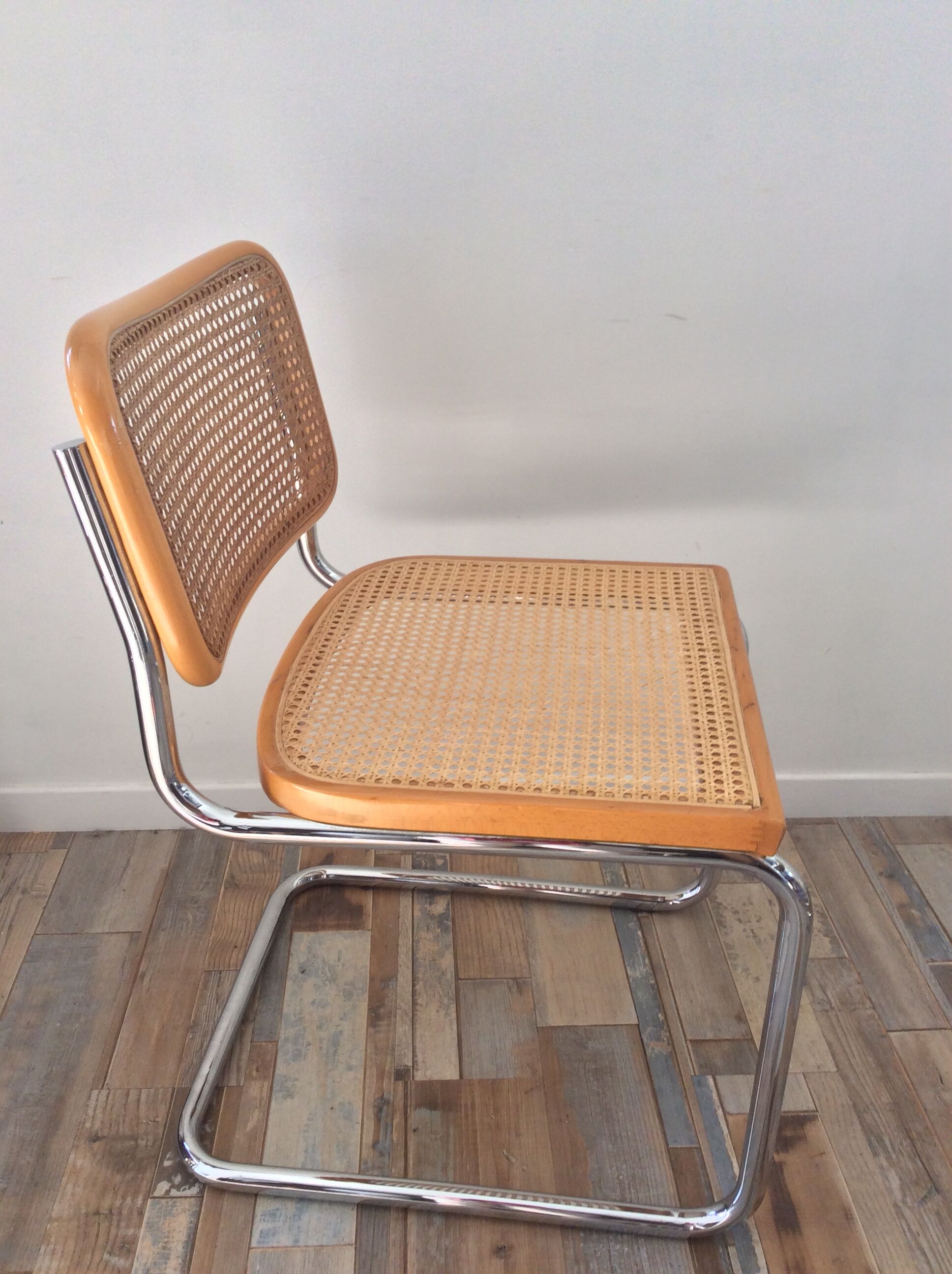 Chair Marcel Breuer Cesca B32 edition Gavina