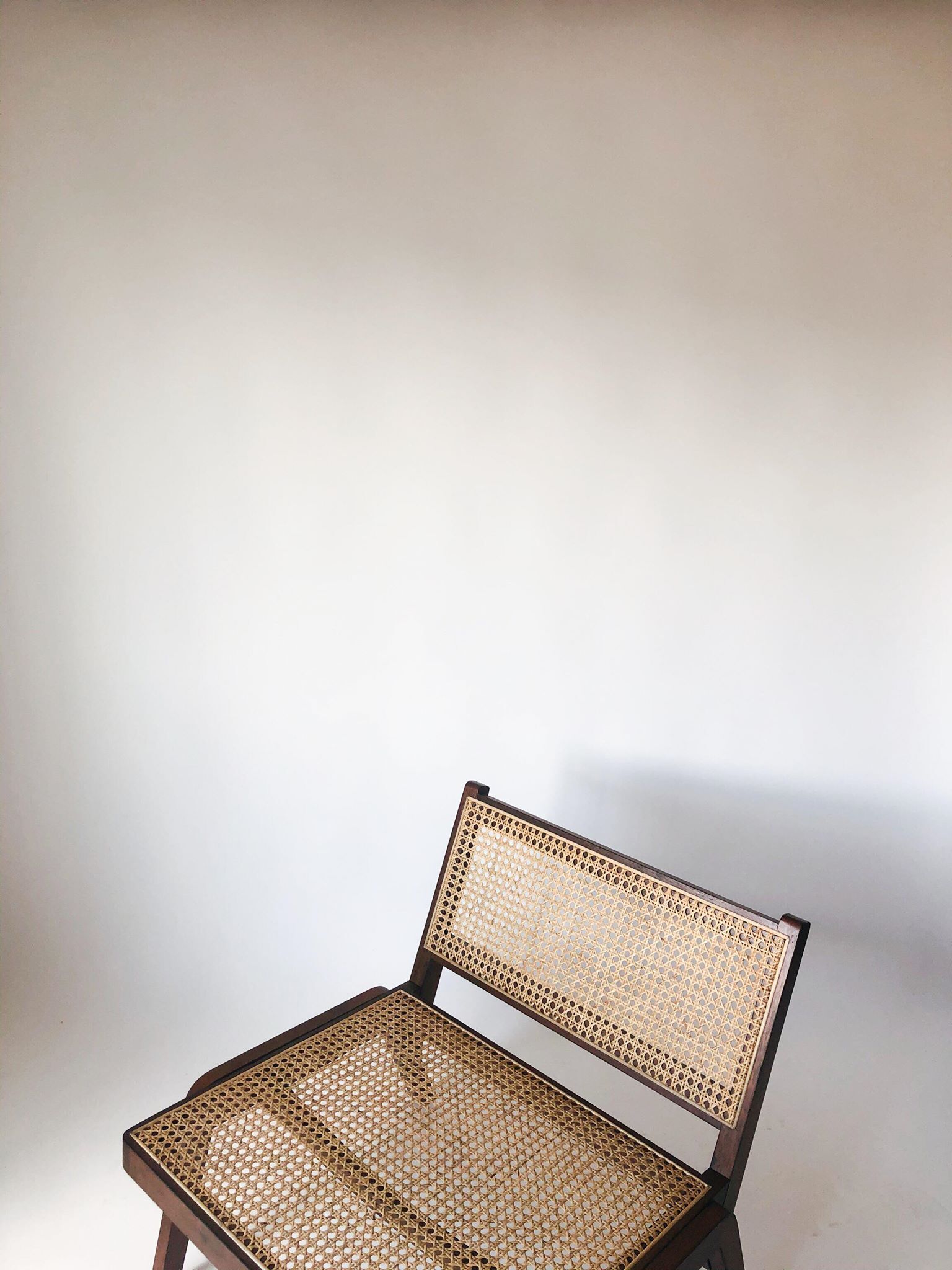 Chair in caning