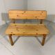 Korup Design solid pine benches with storage space Denmark