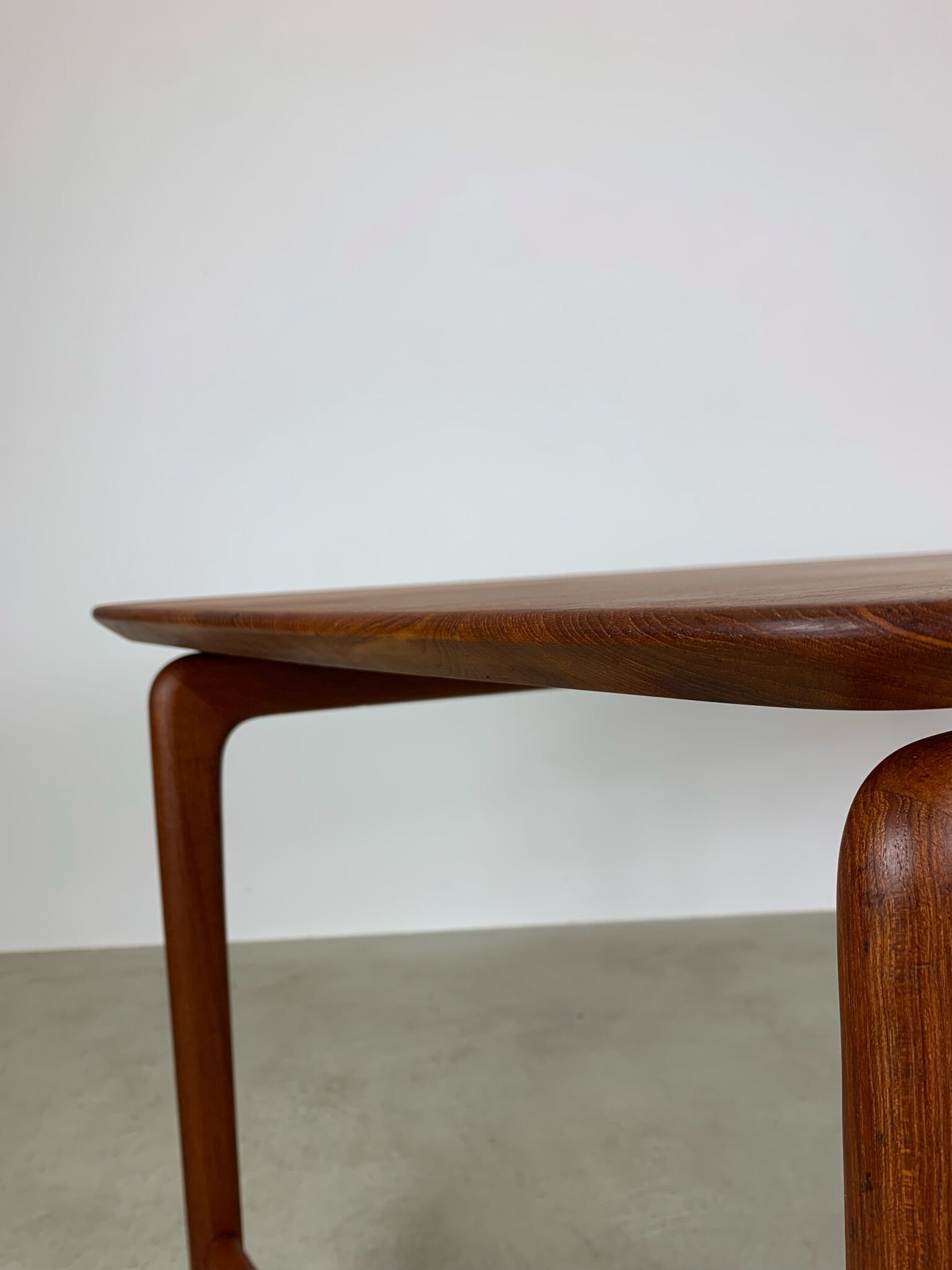Danish teak coffee table, 1950s