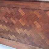 Old oak bed frame
