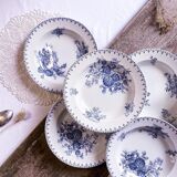 6 hollow plates iron earth model Flora