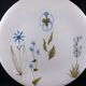 Plat céramique Roger Capron « fleurs » Vallauris 50 design/chambost/jouve