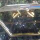 Smoked glass/brass wall lamp from holtkotter vintage 70s new