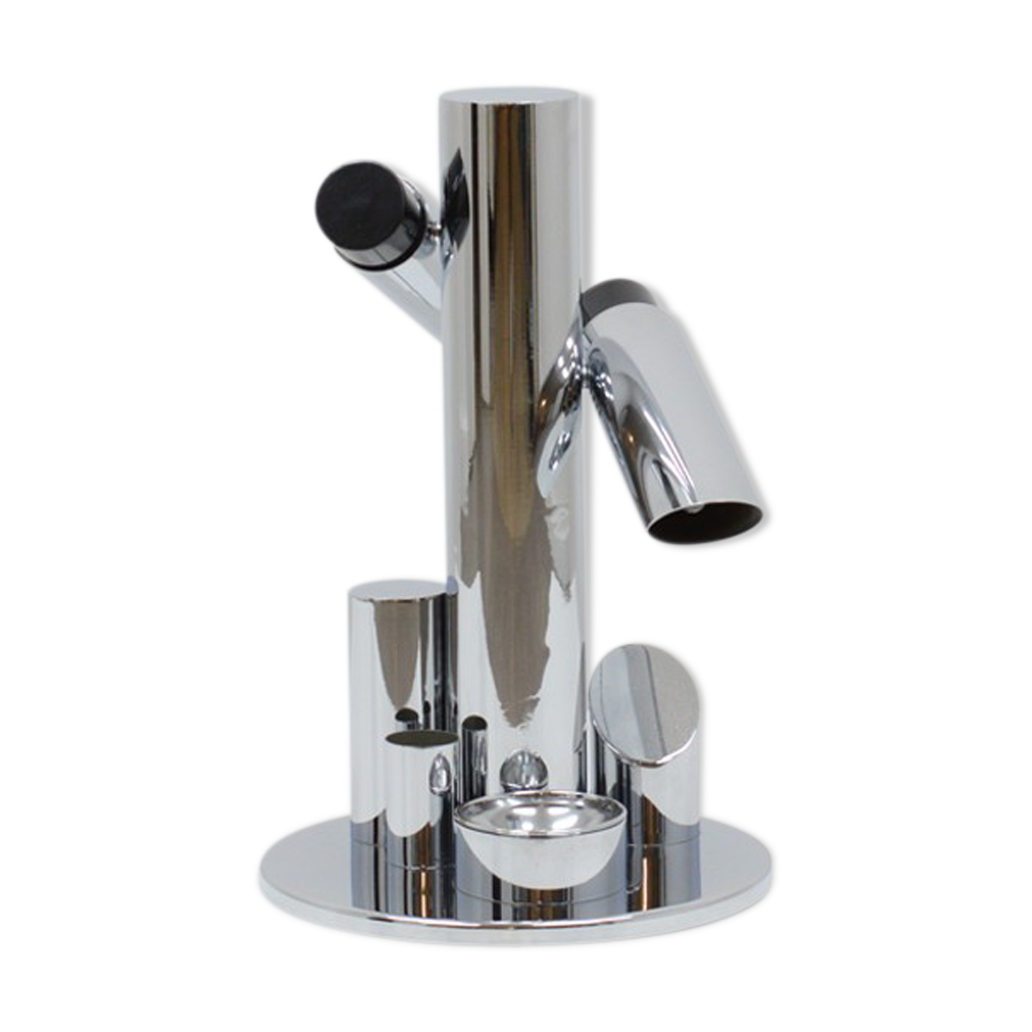 Chrome desk light “Babilonia” by Fase, Spain 70