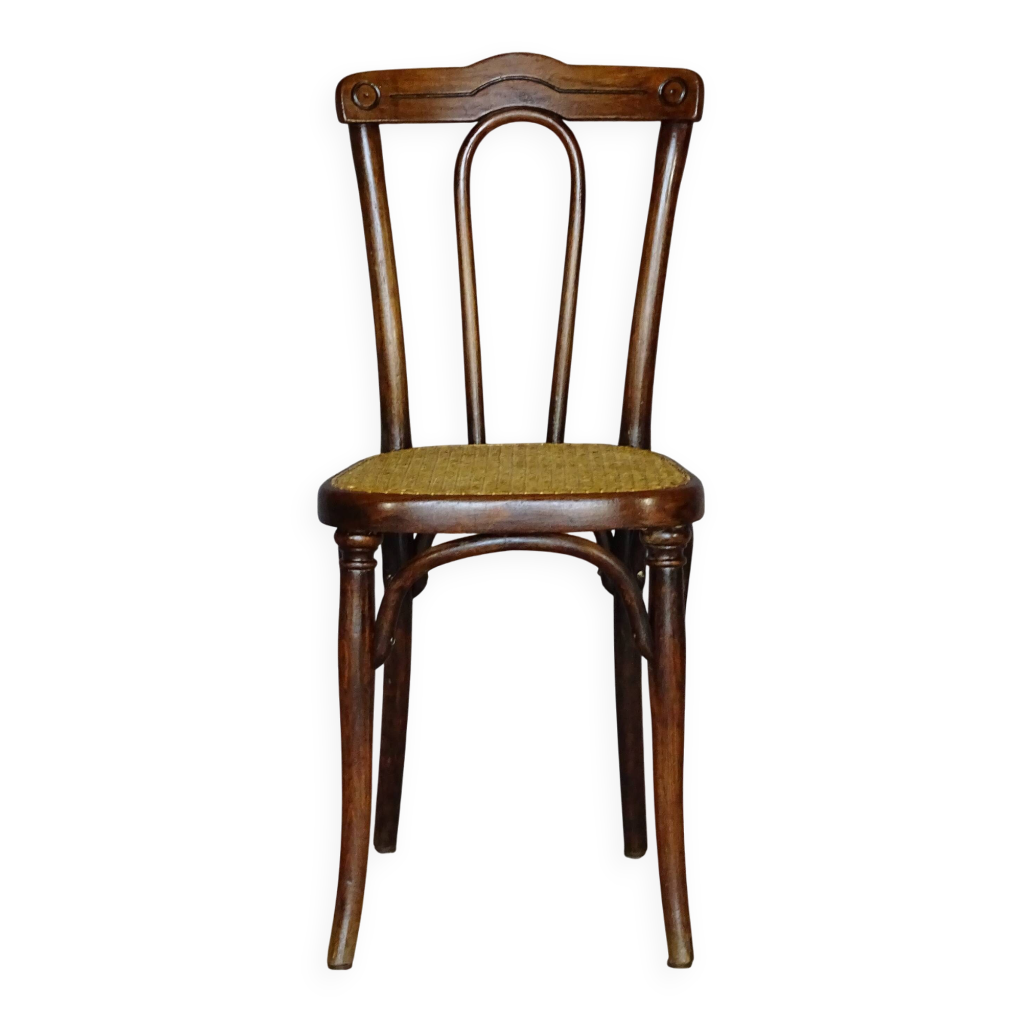 Thonet Chair No. 130 -1/2 from 1904, perfect caning
