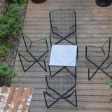 Table and four chairs Jarpen by Niels Gammelgaard
