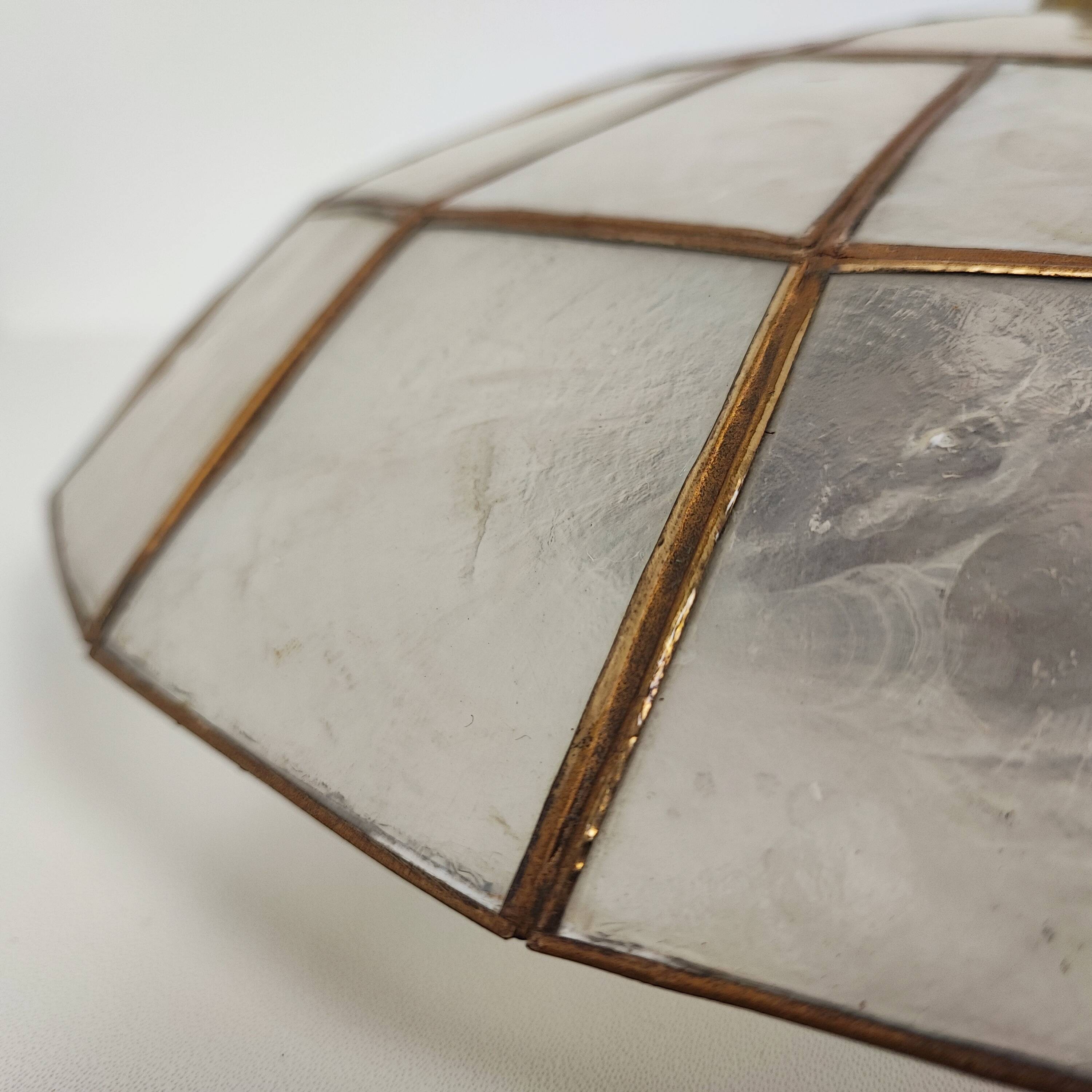 Mother-of-pearl ceiling/wall light