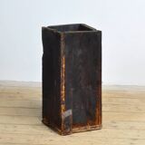 Primitive storage barrel/umbrella stand, circa 1900