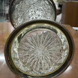 antique crystal vase