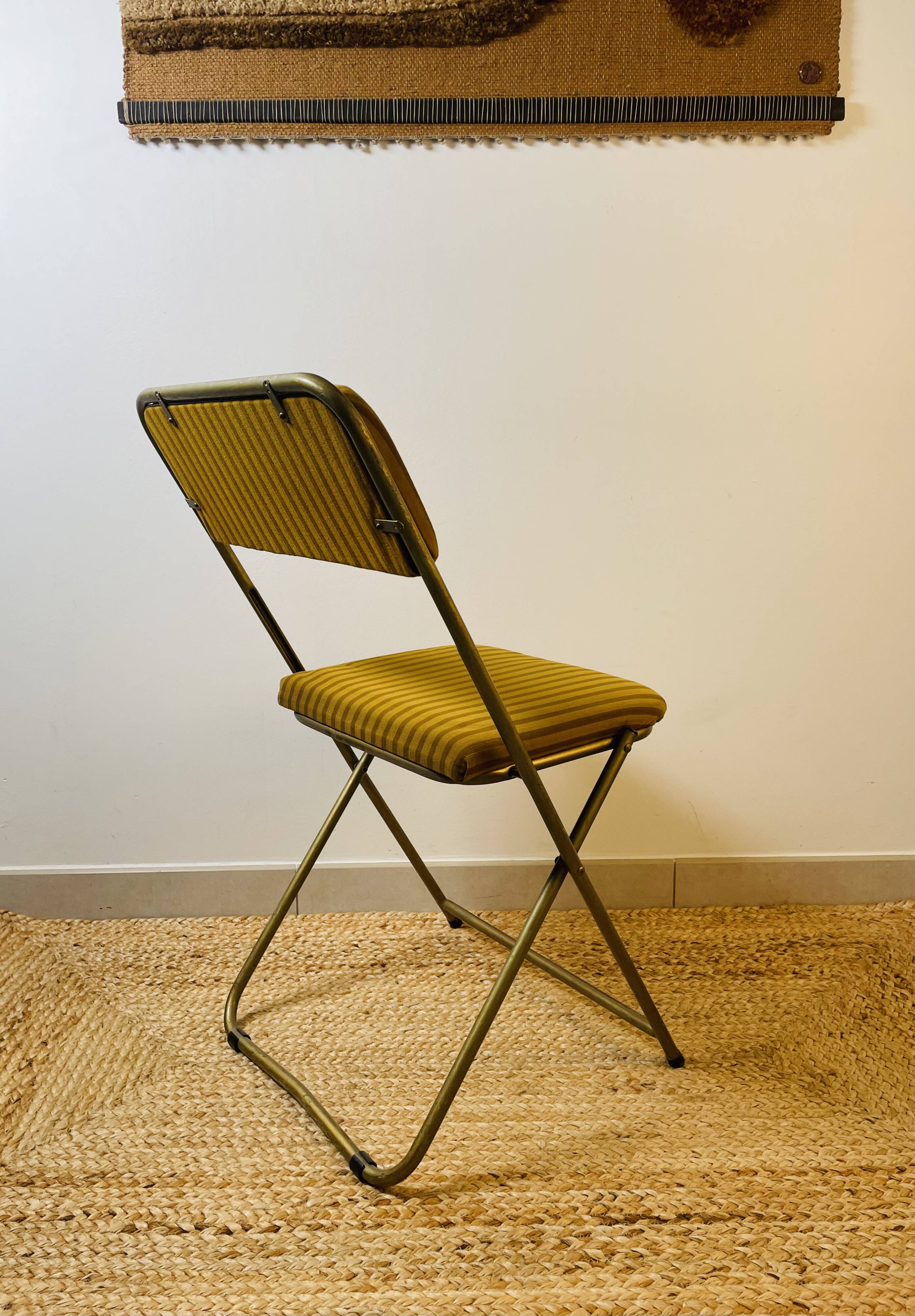 Lafuma 1970s Chair - Vintage Lafuma Folding Chair from the 1970s