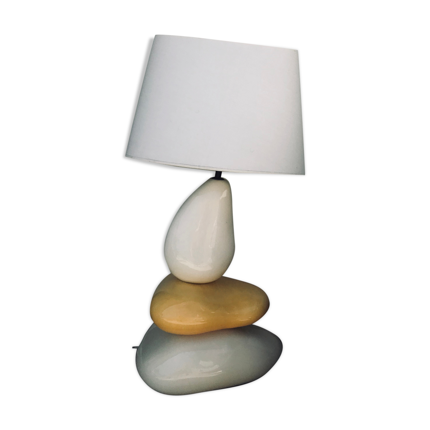 vintage lamp by designer francois chatain 1970s selency