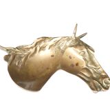 Brass cup in horse-shaped shape, 70s