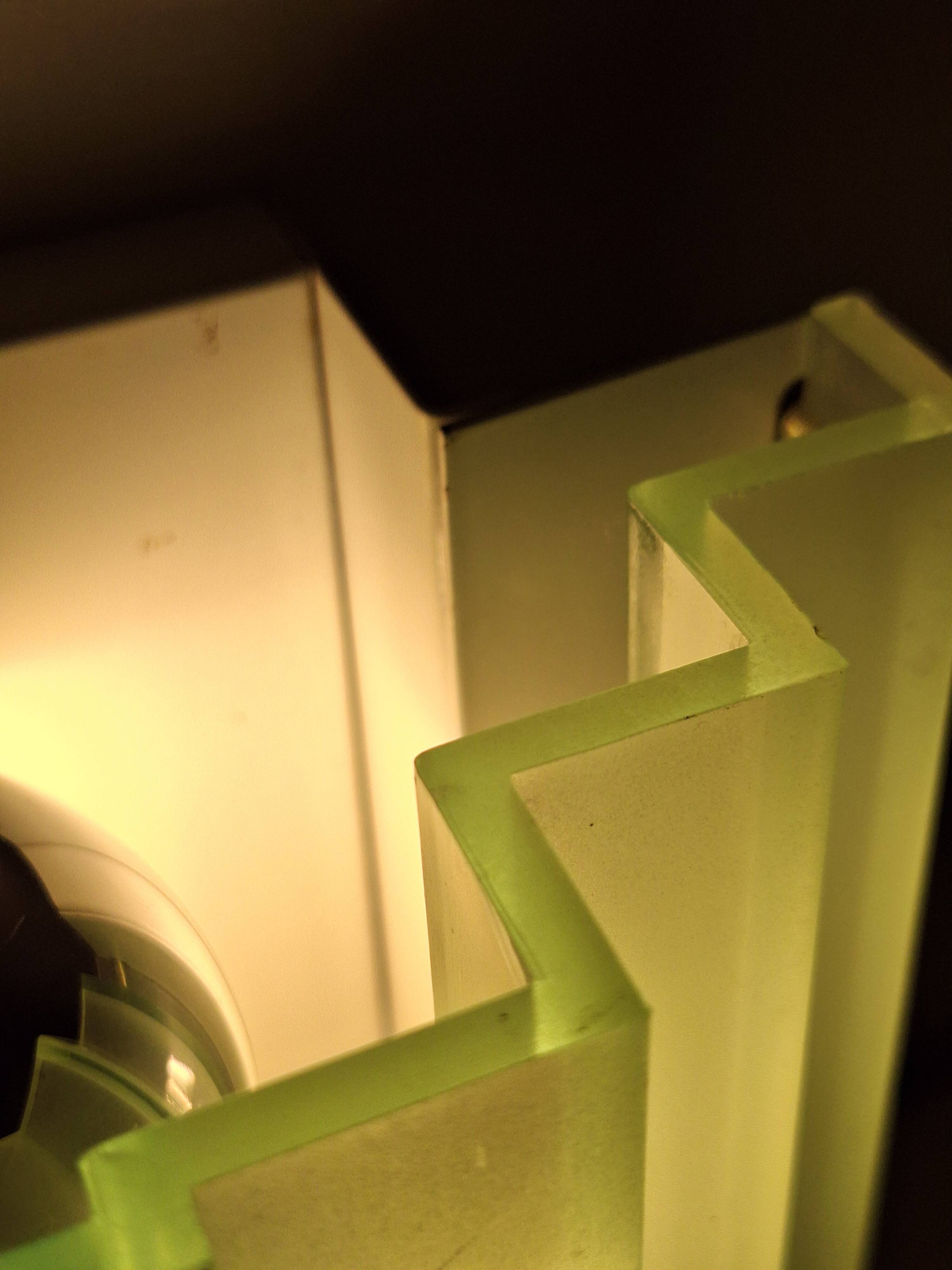 Vintage Herda Memphis wall light 1970s