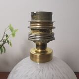 Clichy glass lamp foot