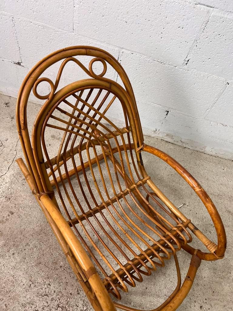 Rocking-chair enfant vintage