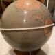 Vintage Globe with Wooden Stand from the 40s-50s