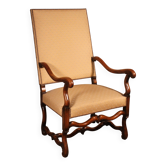 Fauteuils De Style Louis XIV En Os De Mouton en noyer - 19° siècle