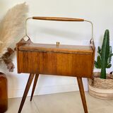 Vintage worker compass feet