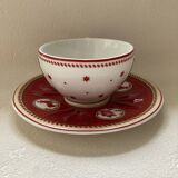 Villeroy and Boch Enjoyment Christmas Cup and Saucer
