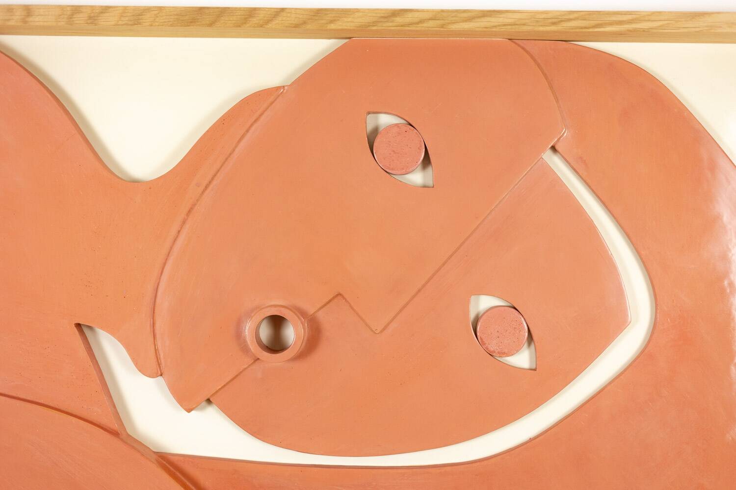 Relief panel "Oh! Step out of the frame!". Contemporary.