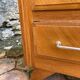 Vintage chest of drawers with compass feet