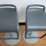 Duo de tabourets de bar Noon Archirivolto pour Segis