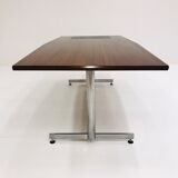 Mid Century Danish Rosewood Writing Desk or Conferance Table, 1970s.