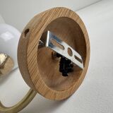 Vintage opaline wall light