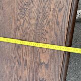 Henry II style oak dining table