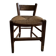 Old wooden country chair.