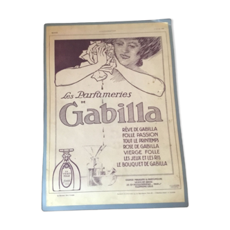 Vintage advertising to frame gabilla