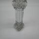 6 Portieux Art Deco knife rests in transparent moulded glass, French glassware from the 1930s.