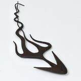 Carl Auböck Wall Sculpture Handmade Napoleon #4271, Brass, Austria