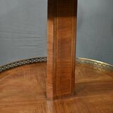 Important Marquetry Floor Lamp, Louis XV / Louis XVI Transition Style