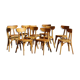 Lot 10 chaises bistrot Luterma banane