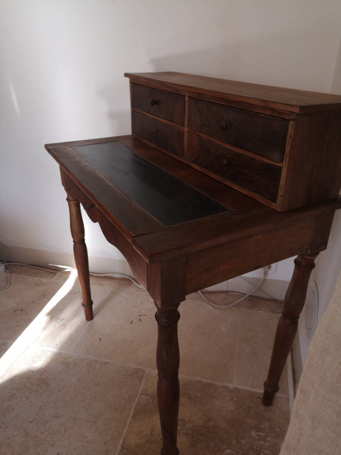 Louis Philippe style stepped lady's desk