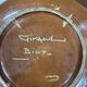 Large ceramic dish by Giraud Biot