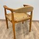 Paire de fauteuils scandinave en teck tressé