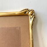 Cadre ancien en bois doré art nouveau 22 cm x 17,5 cm
