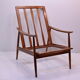 Fauteuil modèle " boomerang" Thonet des années 50/60