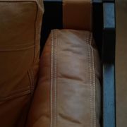 Pair of Easy chairs by Rud Thygesen & Johnny Sørensen in wood and leather, 1970s.