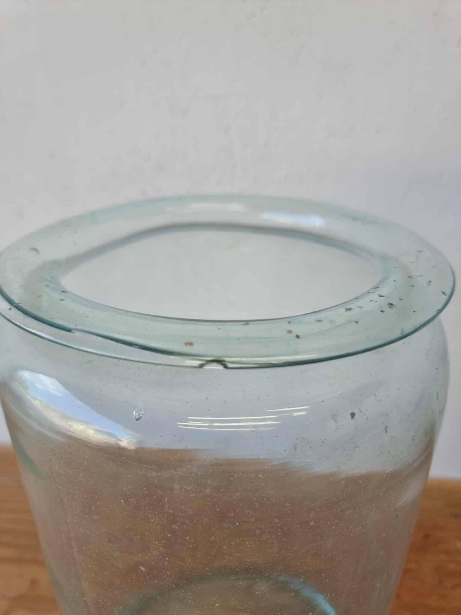 Vintage glass bottles and vases