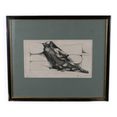 Lithograph of a woman by George Oudot