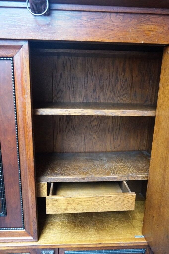 Oak cabinet
